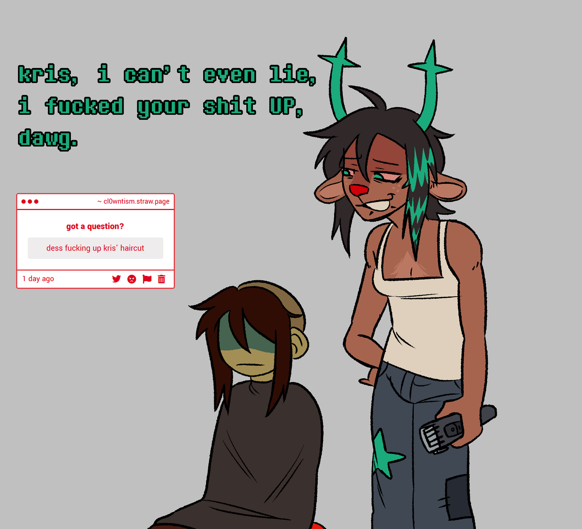 ▸ ron ! (@cl0wntism) on Twitter photo 