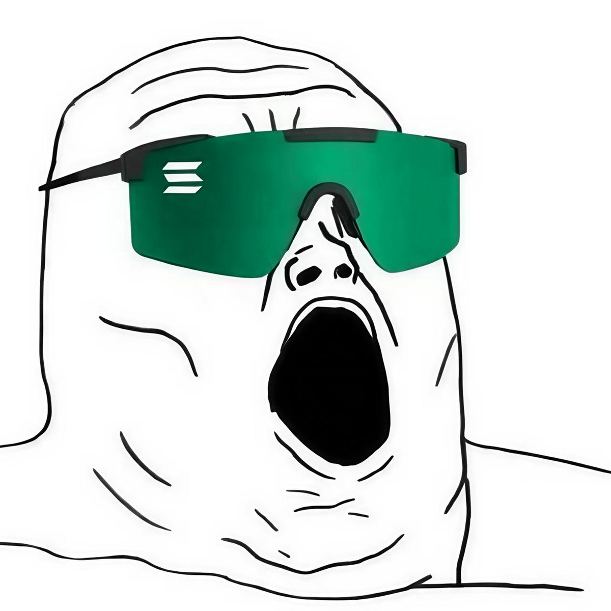 solana's tweet image. mfw I realized that everything is a token