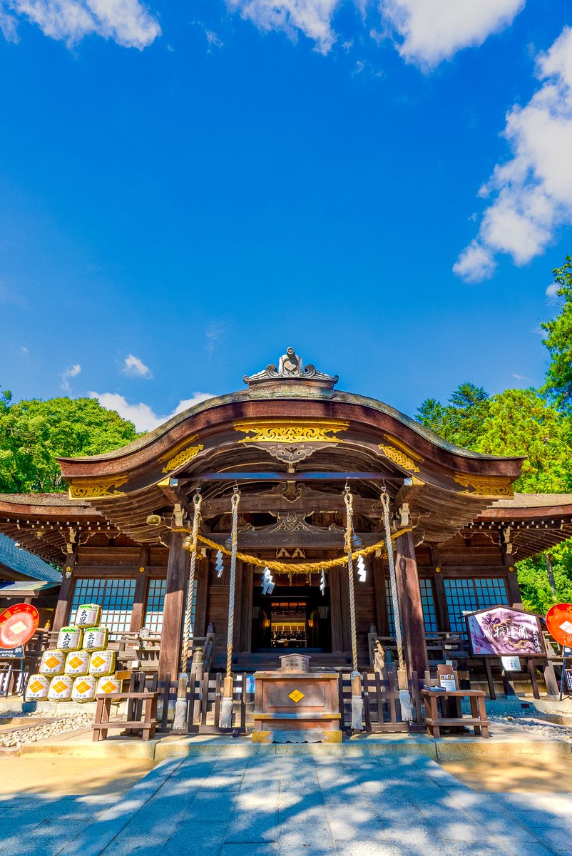 tabi_samurai_'s tweet image. 「躑躅ヶ崎館」

武田氏三代の本拠地
現在は武田神社

#takedashrine #castle
#武田神社 #城