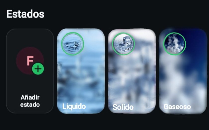 Bvcundo1312's tweet image. los estados del agua