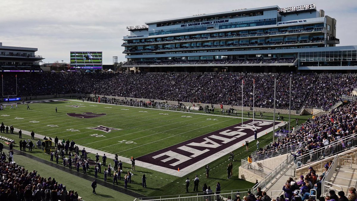BIG THANK YOU: K-State football finishes the 2025 season ranked No. 9 in the country and tops in the Big 12 Conference with a 103.55% capacity at home games. K-State averaged an attendance of 51,773 at Bill Snyder Family Stadium. Thank you, fans!