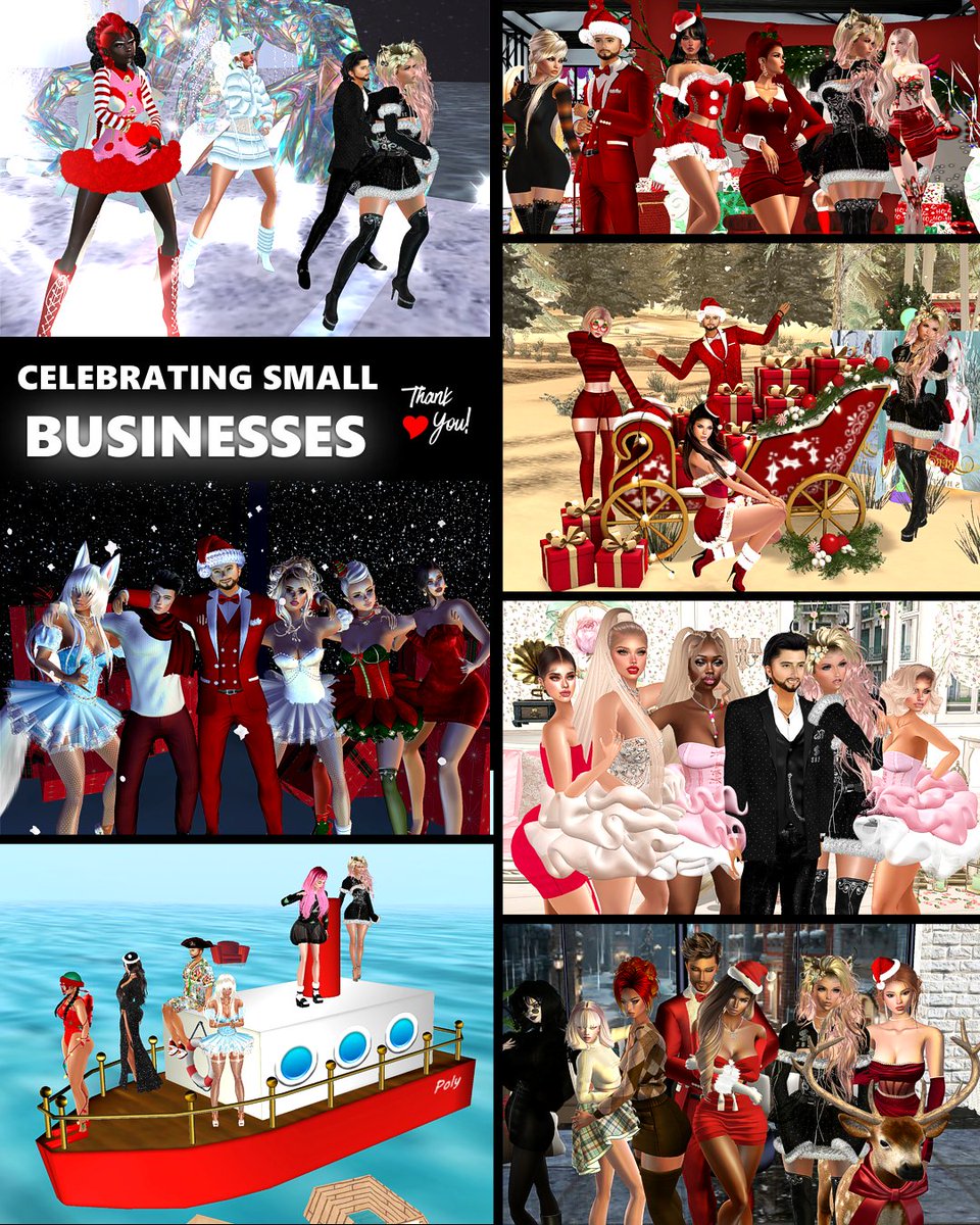 gaf210vu's tweet photo. Thank you all very much for joining us in another edition of #CelebratingSmallBusinesses ! #imvu #SmallBusinessSaturday #Christmas2025 https://t.co/LgQaecua5j