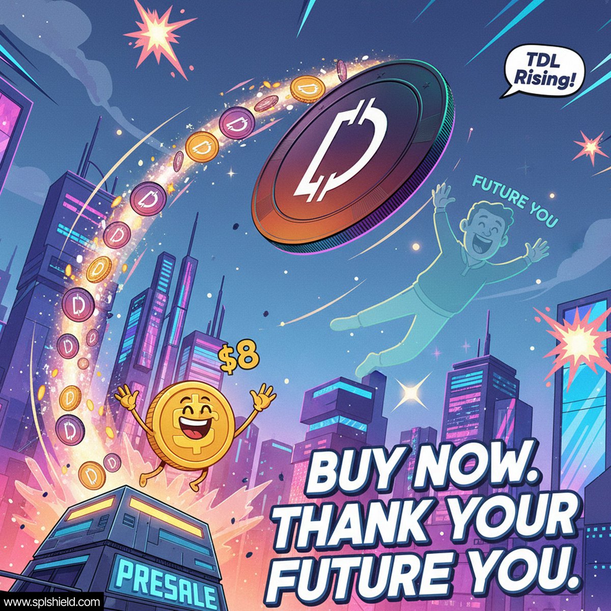 This is the tweet you'll look back on in 2026. "I wish I bought more TDL." Don't live with regret. Fill your bags in the presale while it's still cheap. Future you will thank you.  

BUY TDL: presale.splshield.com  
TG UPDATES: t.me/splshieldoffic…

#CryptoRegret