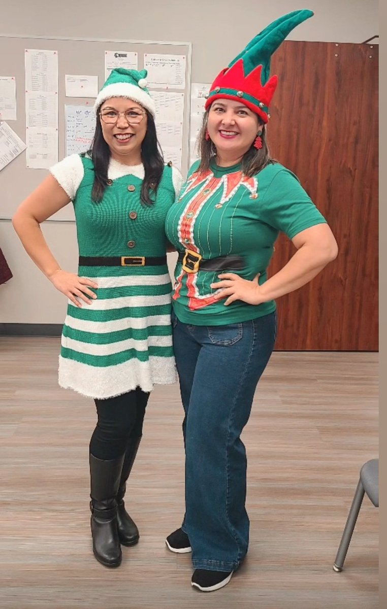 Let the holiday adventure begin... the elves have arrived to <a href="/MRobinsonElem/">M. Robinson Elementary</a> #December #elves #elf #Christmas2025 #TeachersLife #kindergarten #BilingualTeacher #MRobPRIDE <a href="/CFISDengagement/">CFISD Community Engagement</a> <a href="/CyFairISD/">Cypress-Fairbanks ISD</a>