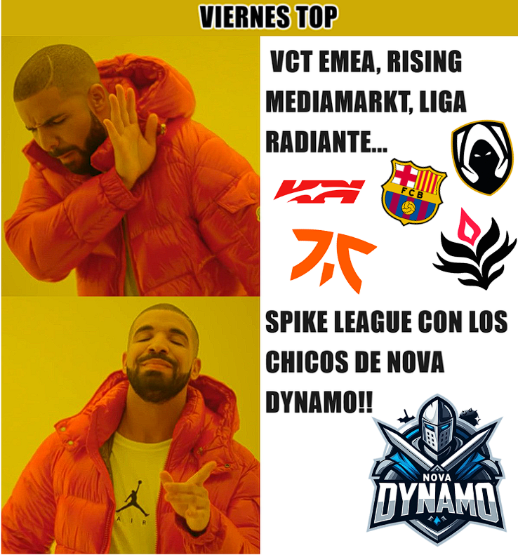 🚨Ohh no... La cuenta ha caído en las manos del Community Manager...🚨

👀Pero no pasa nada, porque nuestros chicos de Valorant juegan este viernes en la <a href="/spikeleague_ES/">Spike League</a>

A quién le gusta ver Tier 1? Pudiendo ver la mejor liga de eSports del momento #SpikeLeague⚔️#VALORANT 🔥