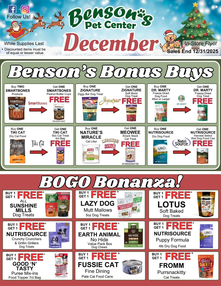 Benson's Pet Center tweet media