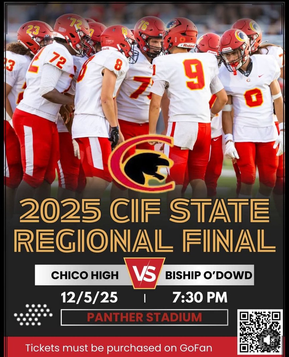 Chico High Football tweet media