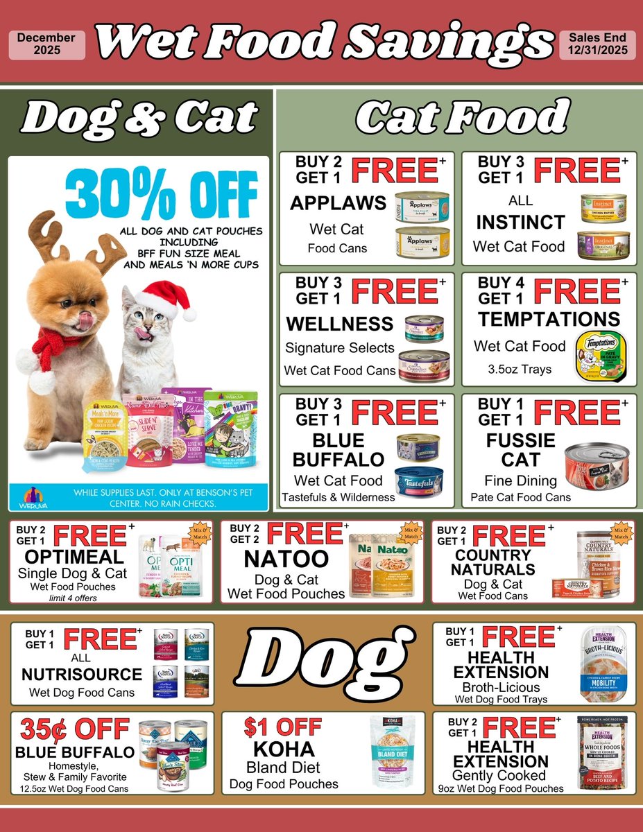 Benson's Pet Center tweet media