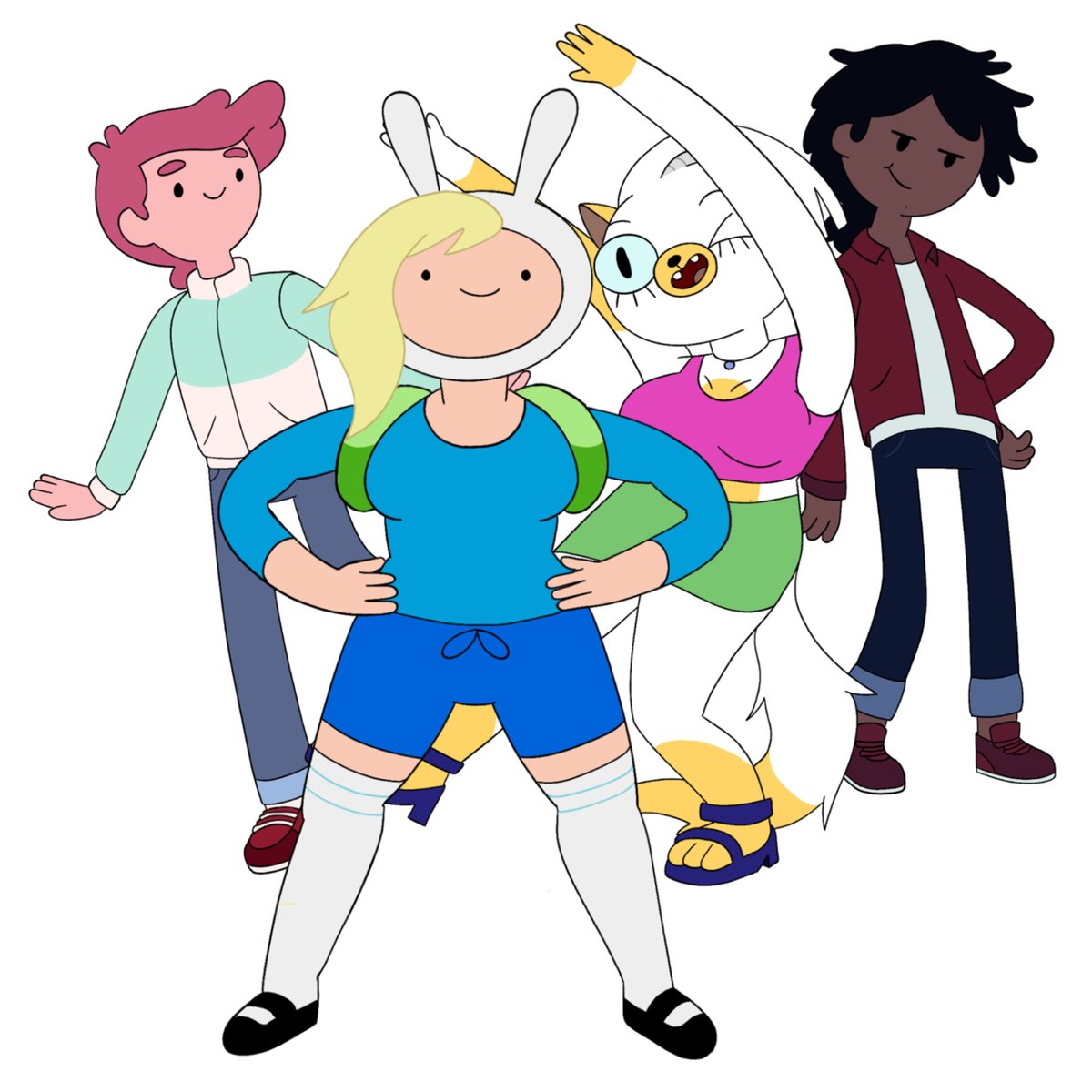 reitheboi's tweet image. Hear me out, what if Fortnite did an #AdventureTime wave on the show that is currently airing??? 🤔