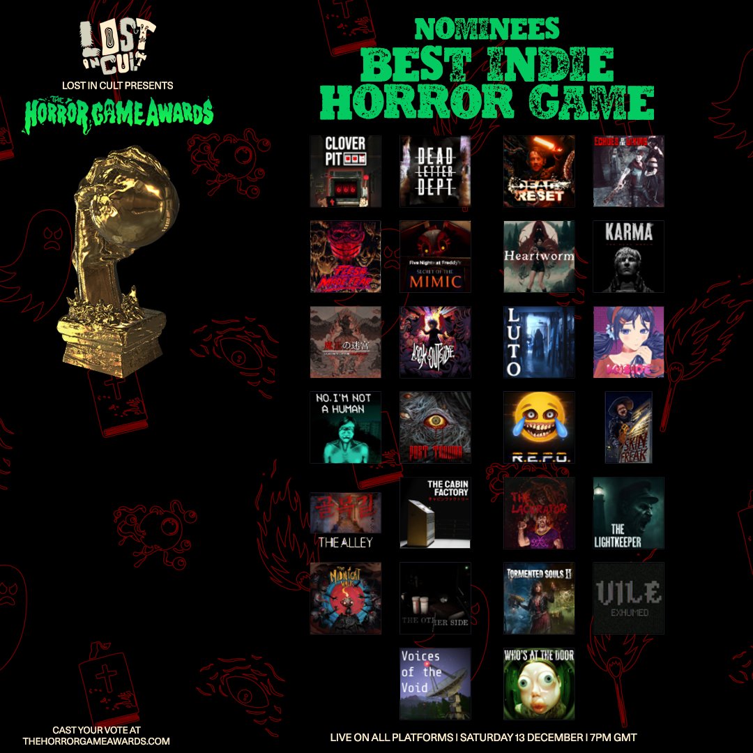 The Horror Game Awards tweet media