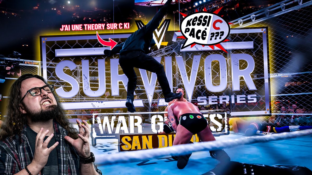 Sturry's tweet photo. Si vous voulez venir mettre un bazar dans le chat de la première diffusion c'est maintenant.

➡️ https://t.co/e8QXe4Rc0v

KeSSi C PaCé aux #SurvivorSeries WAR GAMES.

(Ceci n'est pas une review objective, ca démarre en côte sans frein à main direction l'enfer) https://t.co/WMpgEAIFu3