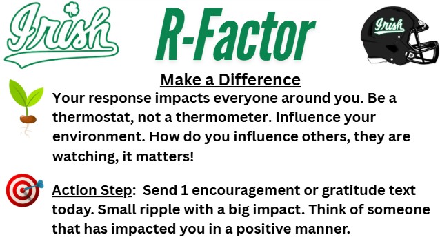 SuptMikeRowe's tweet photo. Make a Difference #RFactor https://t.co/eX07orjVbh