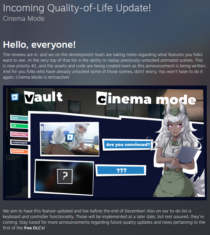 Flux ('Hey Stranger' is now out on Steam!) tweet media