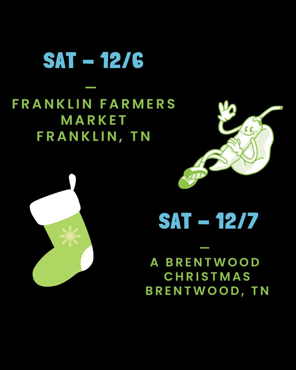 Tis the season to stay taco-fueled 🎄 Full weekly Schedule now posted at yayosomg.com/schedule