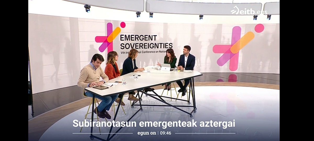 📺 Osteguneko #EgunOnETB <a href="/euskaltelebista/">ETB</a>-ko saioan #EmergentSovereignties Kongresua hizpide izan zuten (-1:22:00tik) 👇
 eitb.eus/eu/nahieran/eg… <a href="/EITBofiziala/">EITB</a>