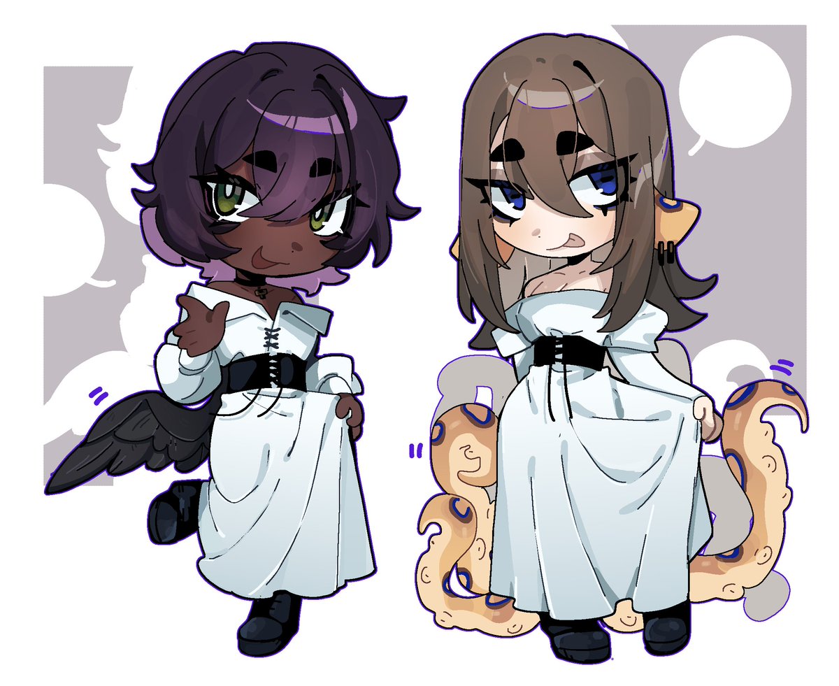 _AHoodedCrow_'s tweet image. PEAKART BY THE FANTASTICAL AND AMAZING @ny_000a !!!!
LOVE YEW SIS TORIVEN SISTERS FOREVER