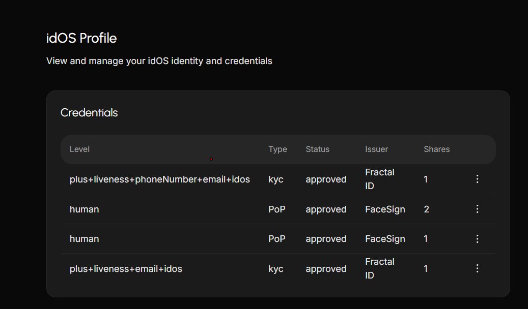 WeedzinxD's tweet image. Over 40 ecosystem integrations activated at @idOS_network, including compliance providers and cross-chain frameworks! 

2.3M+ credentials verified with zero incidents, thanks to on-device encryption and MPC consensus. 

New SDK enables dynamic access grants with instant…