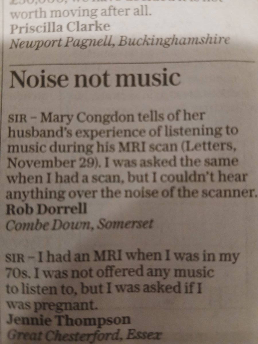 Brief van de dag over geluid