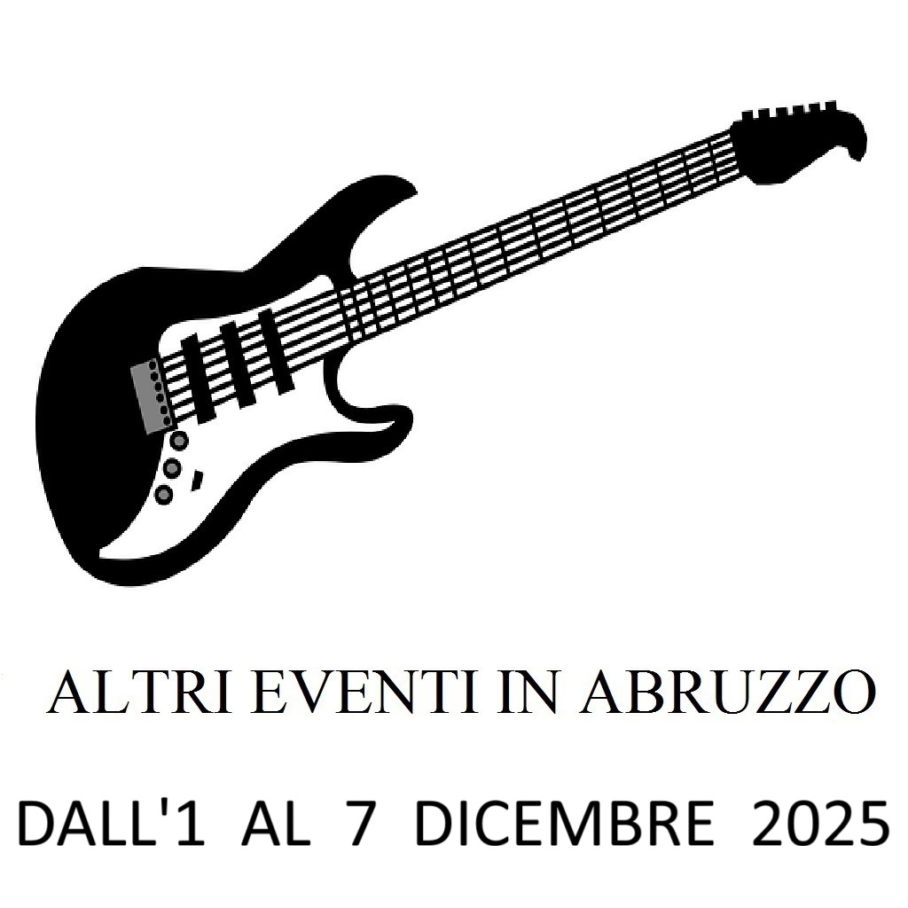 Eventi in Abruzzo 1 – 7 dicembre 2025 

abruzzooggi.it/news/eventi/ev…

#CampodiGiove #Cepagatti #Chieti #Corropoli #Cugnoli #LAquila #Montesilvano #MontorioalVomano #Orsogna #Pescara #Pineto #Pretoro #Roccamorice #Rosciano #SanDemetrioneVestini #Sulmona #TarantaPeligna #Teramo #Vasto