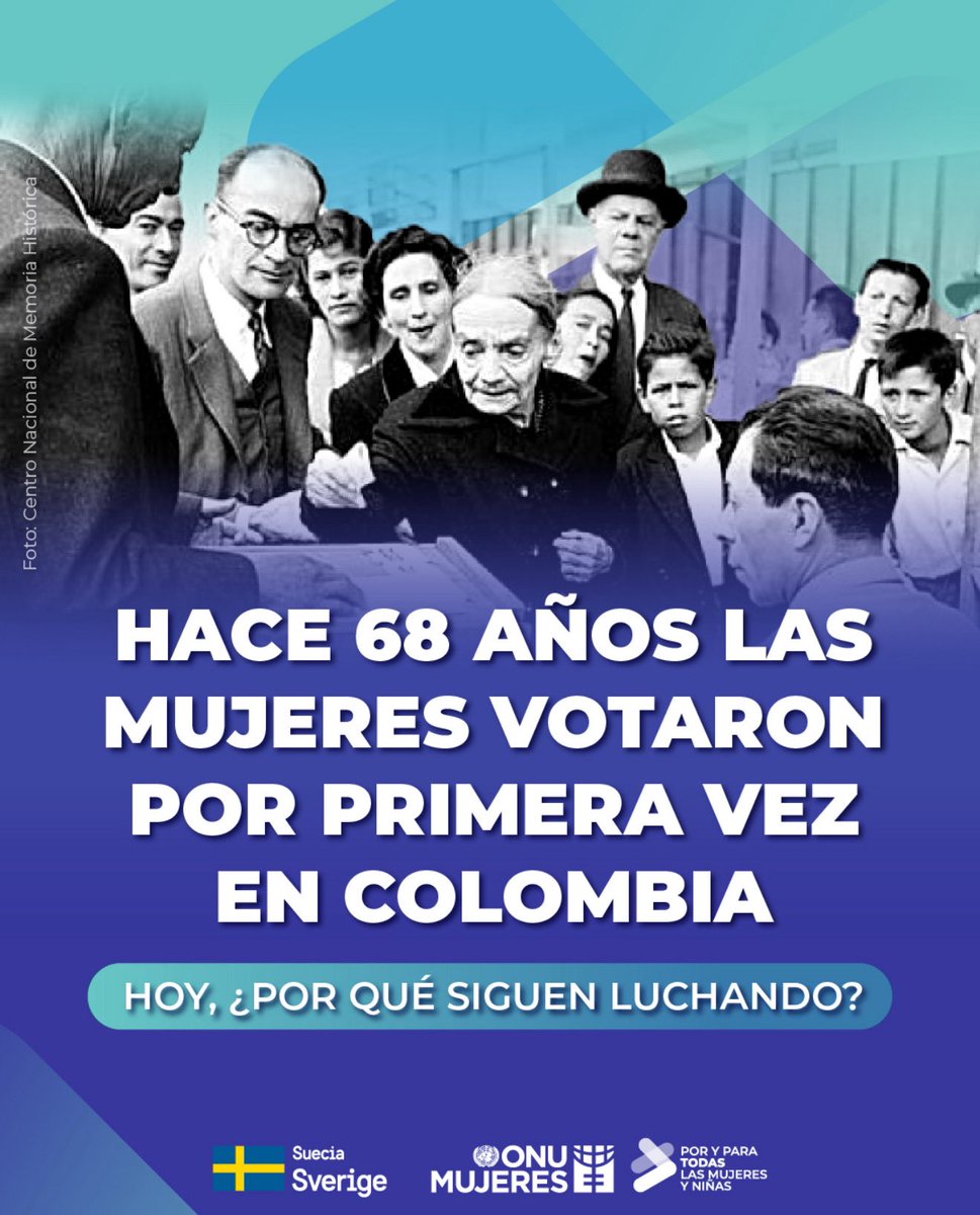 Hace 68 años, las mujeres pudimos ejercer por primera vez nuestro derecho al voto. Desde entonces “mucha agua ha corrido bajo el puente” y se ha avanzado en el reconocimiento de los derechos de las mujeres y gracias a nuestro trabajo y nuestras luchas, ha aumentado su