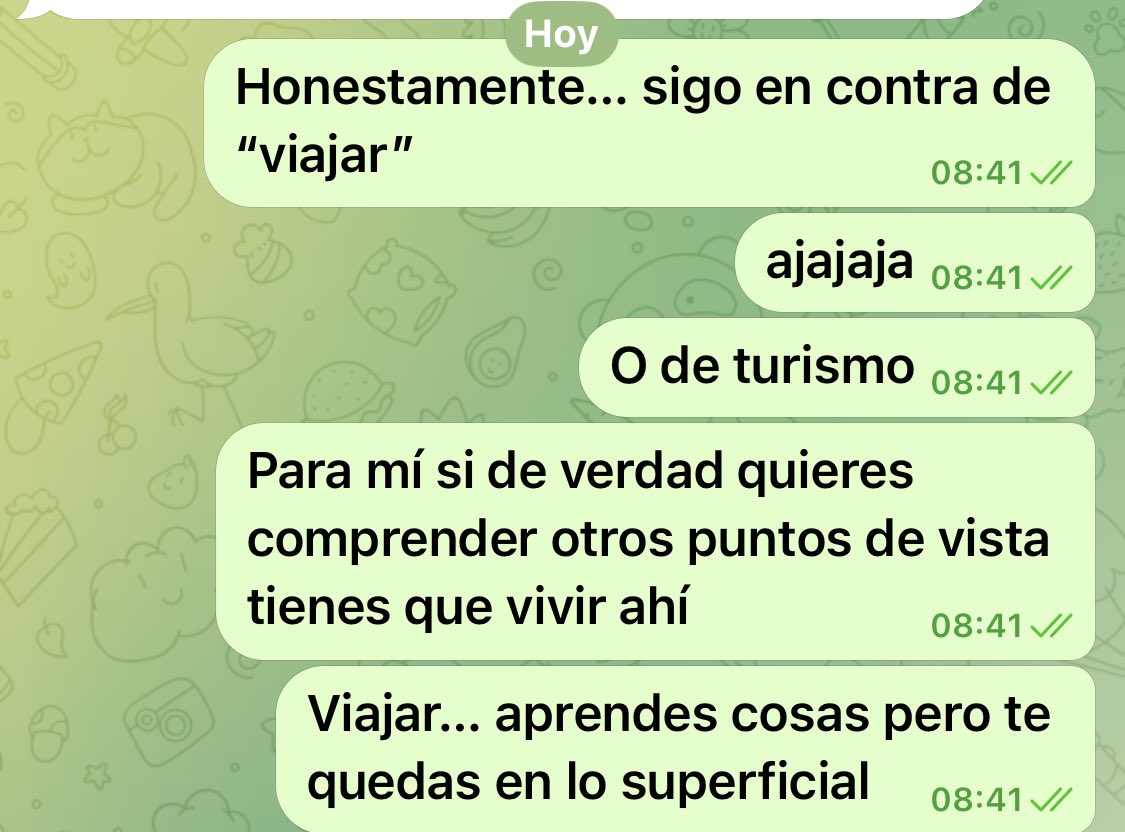 ErickDePyle's tweet photo. @DanielBlancoSWE Justo le decía eso hoy eso a mi hermana, este año que llevo en Colombia ha reforzado mi opinión https://t.co/GzUddmzG4W