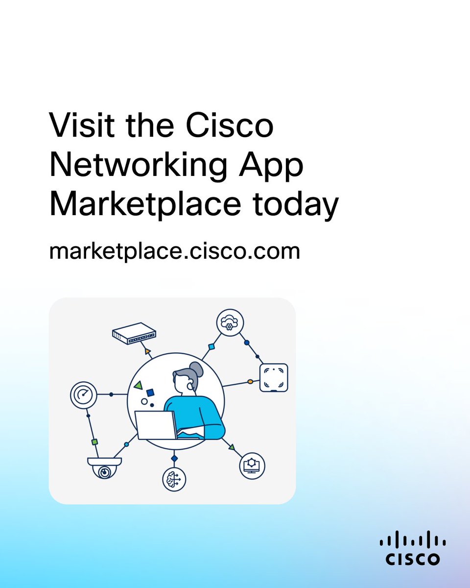 CiscoNetworking's tweet image. We're thrilled to announce December’s Cisco Networking App Marketplace Partner of the Month: ZeroNet IT 🎉 

Learn more here: cs.co/60117LJ87 #CiscoNetworking
