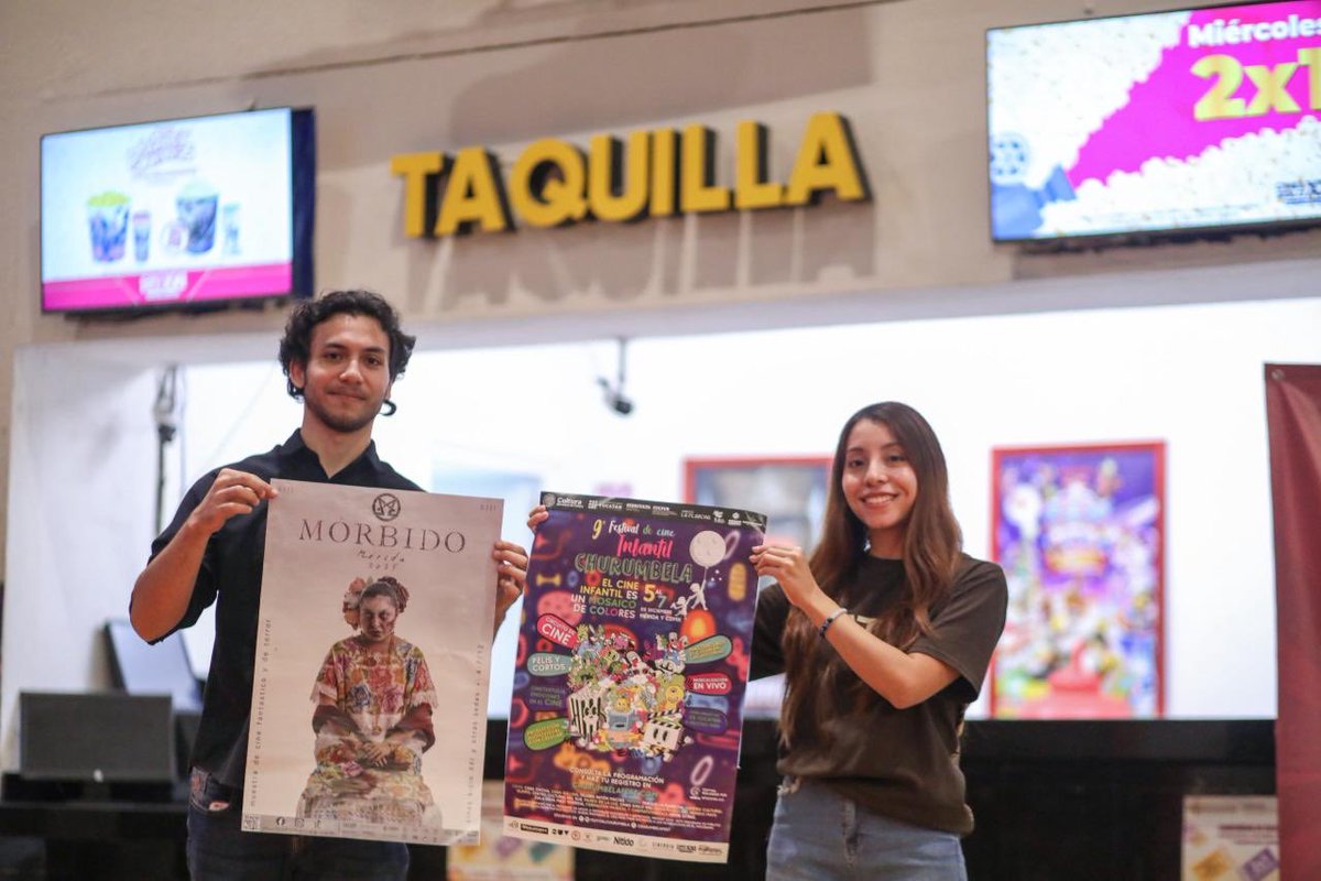 Cultur presenta su Cartelera Cultural de Diciembre

El cierre de año llega con actividades para toda la familia en Cines Siglo XXI y el Pasaje Picheta.

👉🏼Más información en el #boletínCultur [yucatan.gob.mx/saladeprensa/v…]