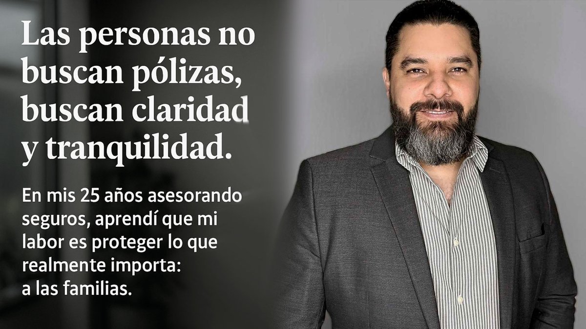Nadie llega a una oficina de seguros pidiendo un seguro. Llegan hablando de su vida, sus sueños... 
Leer más --> linkedin.com/pulse/nadie-ll…