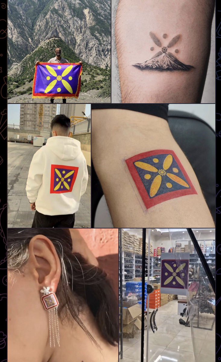 درود بر «بیداری ملی» مردم

پس از اهانت جمهوری اسلامی به اولین پرچم ملی سرزمین ایران( #درفش_کاویانی) ، مردم به صورت خودجوش اقدام به چاپ و تکثیر درفش کاویانی کردند

درفش کاویانی اولین پرچم ایران و نماد اتحاد ایرانیان علیه ضحاک است

امید است روزی رفراندوم برگزار شود برای نوع پرچم