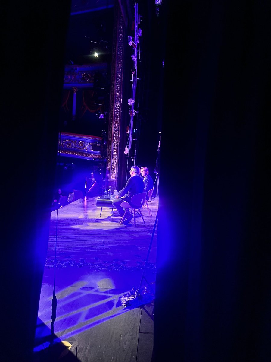 A great night <a href="/lyceumedinburgh/">The Lyceum</a> as we welcomed the legendary <a href="/DavidTennantPod/">David Tennant Does A Podcast With...</a> to look back on his career, part of our 60th anniversary celebrations. He last trod our boards in 2005 in “Look Back in Anger”, little did anyone in the audience know he was about to be the next Doctor…