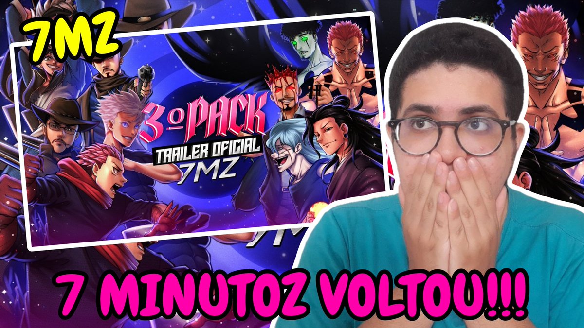 AikawaOficial's tweet image. REACT | O 7 MINUTOZ VOLTOU COM TUDO!!! 12 MÚSICAS E MAIS...

#aikawareact #react #rapgeek #músicageek #anime #mangá #7minutoz #7mz #3pack #terceiropack #12músicas #jujutsukaisen #blackclover #bleach