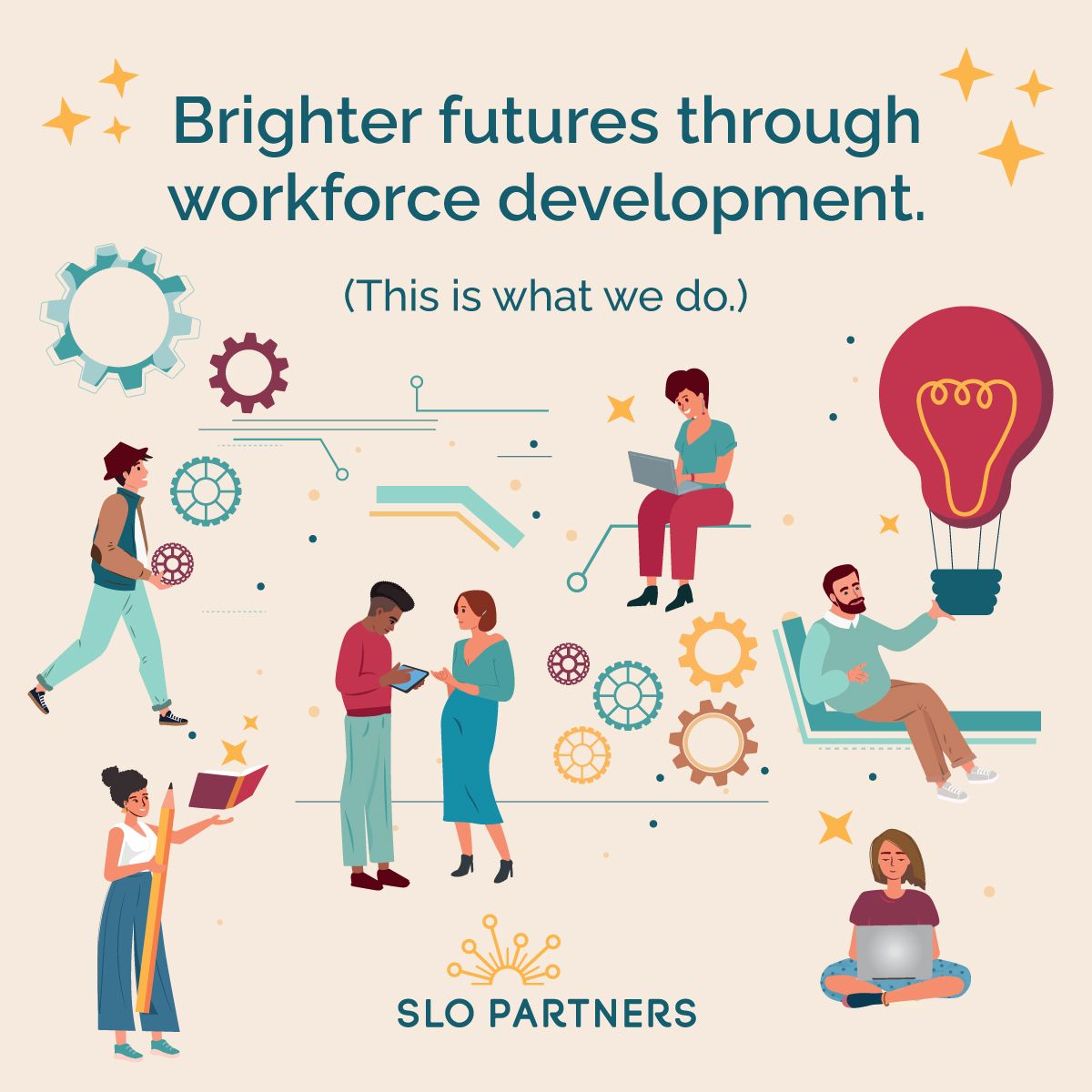Progress isn’t powered by one group. It’s powered by all of us. Thank you to the employers, funders, and community leaders who help us create brighter futures through workforce development.