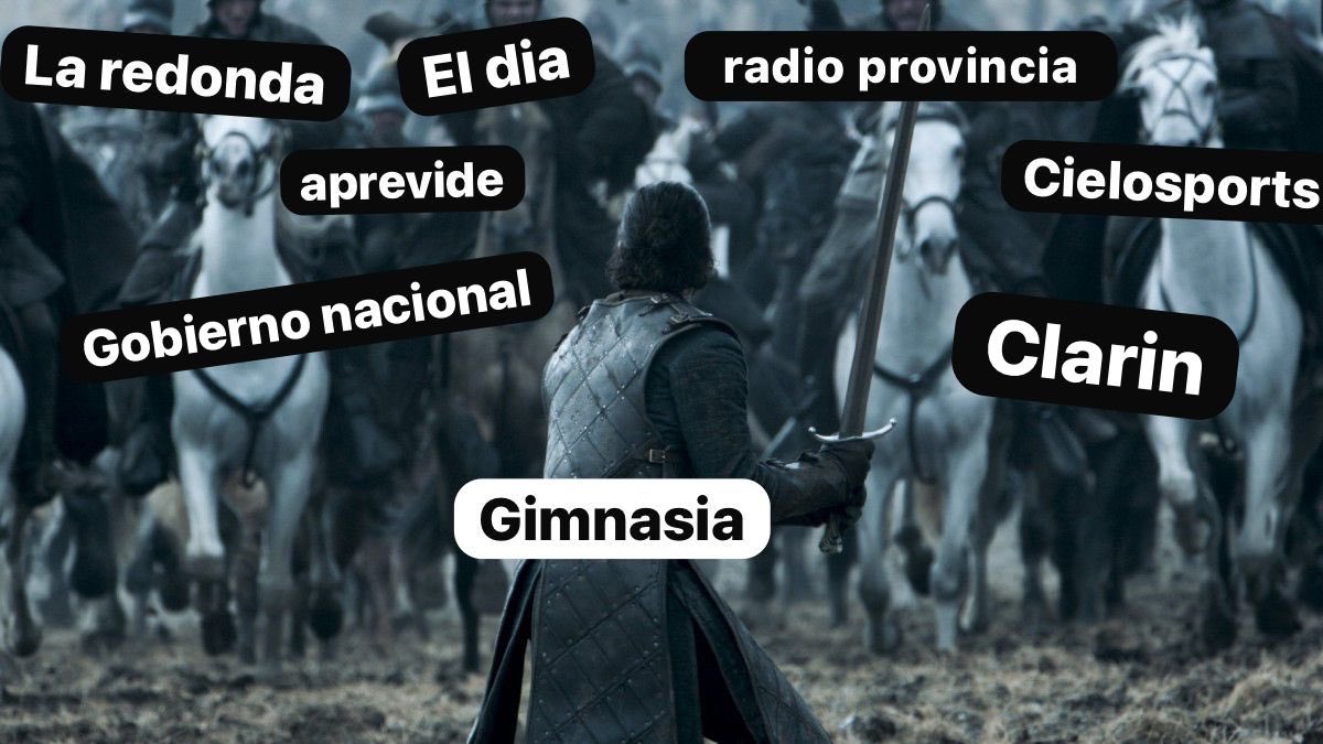 Contra todos.