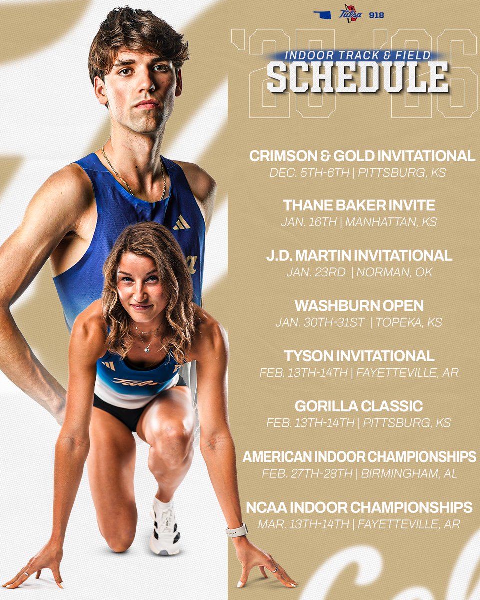 Tulsa Track & XC tweet media