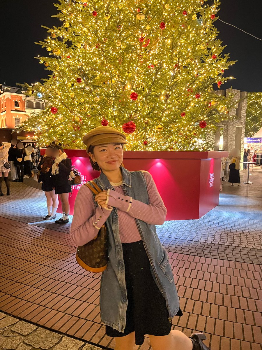 恵比寿ガーデンプレイス🎄
#YEBISU #バウンドコーデ #ジョジョ