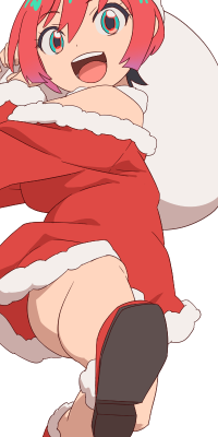 よく描いたキャラのサンタコス。マチュ #GQuuuuuuX 