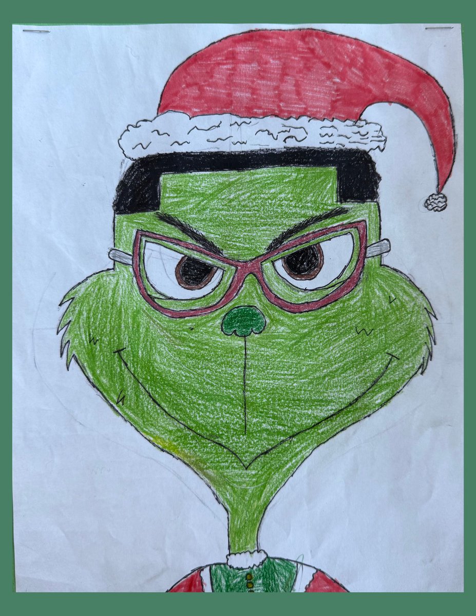 grace_maury's tweet photo. It’s December 1st and students have been officially Grinch-ified! 🎄 https://t.co/TWvCiQwEiq