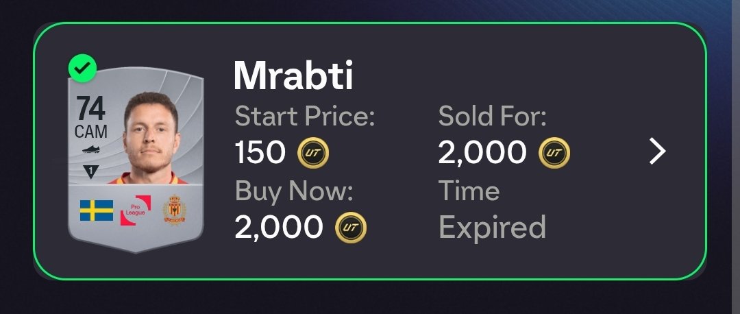 FCtrades_'s tweet image. Solution trading is 👑 for low budgets so easy to 2-5x your coins every investment 🚀
|
#FC26 #EAFC26