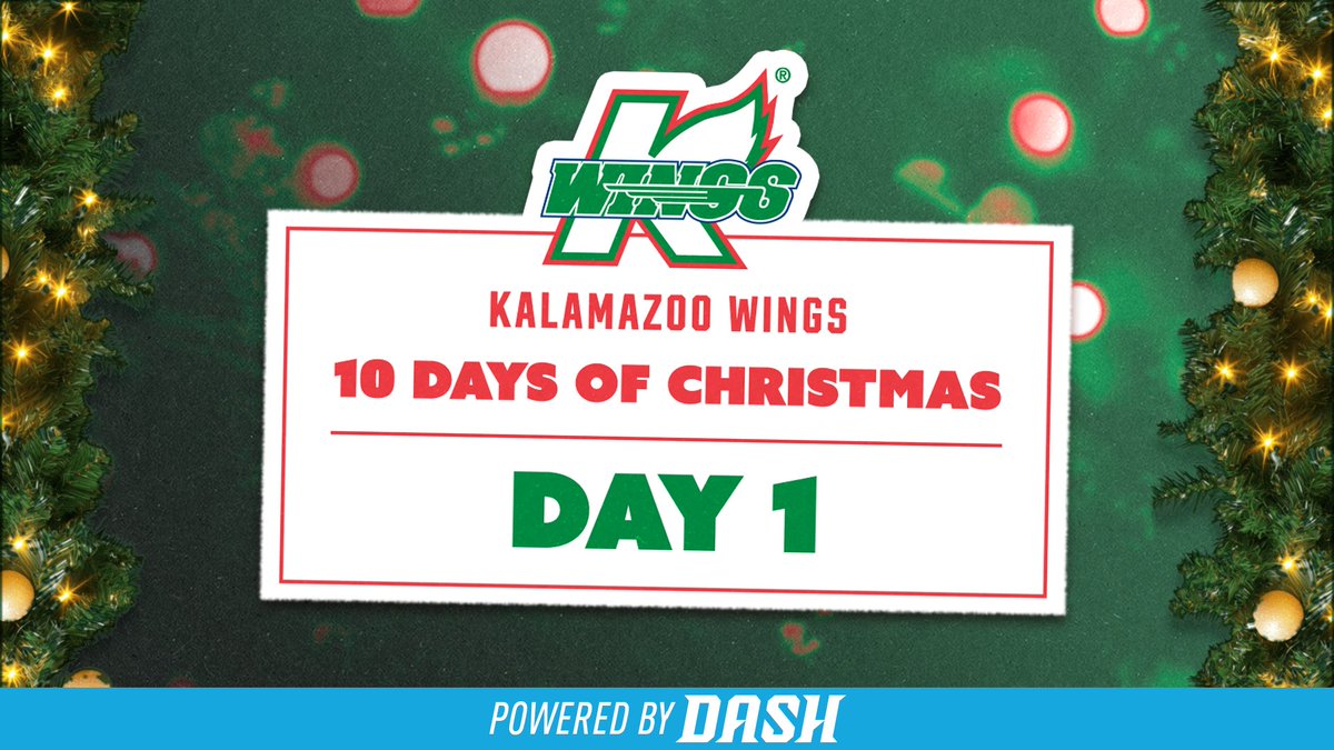 The 10 Days of Christmas Dash Auction is HERE! 🎁❄️

BID ON DAY 1 NOW UNTIL 7 p.m. TOMORROW!

Score exclusive K-Wings merch and holiday must-haves before they’re gone!

Ready… set… DASH! 🚨🏒

BID HERE 👉 bit.ly/4iwrw4X