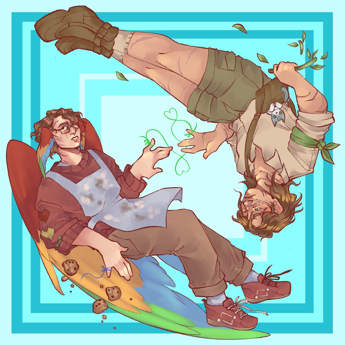 i couldn’t get away if i wanted to, my hands are tied, tied to you

#traffictwt #desertduo