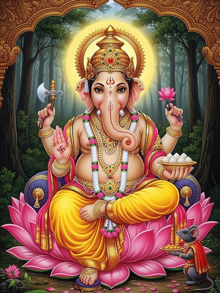 गणेश जी करुणा और ज्ञान के स्वरूप हैं।
भक्तों के दुख हरकर सुख का मार्ग दिखाते हैं।
संकट में उनका स्मरण आशा जगाता है।
“मंगल मूर्ति मोरया!” से घर में शुभता बस जाती है।

श्री सिद्धि विनायक नमो नमः 🚩