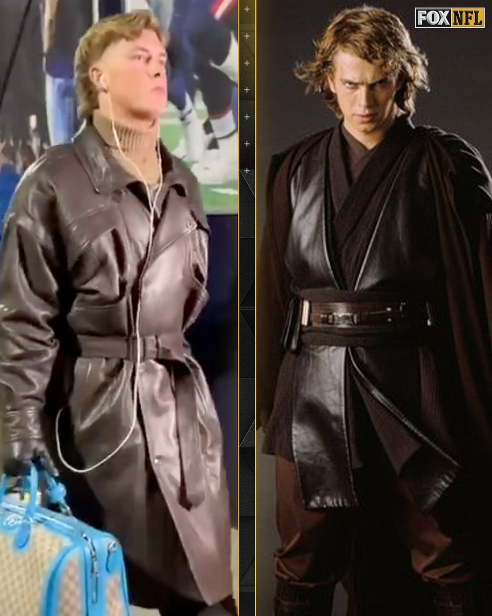 Jaxson Dart arriving ahead of MNF 💫 