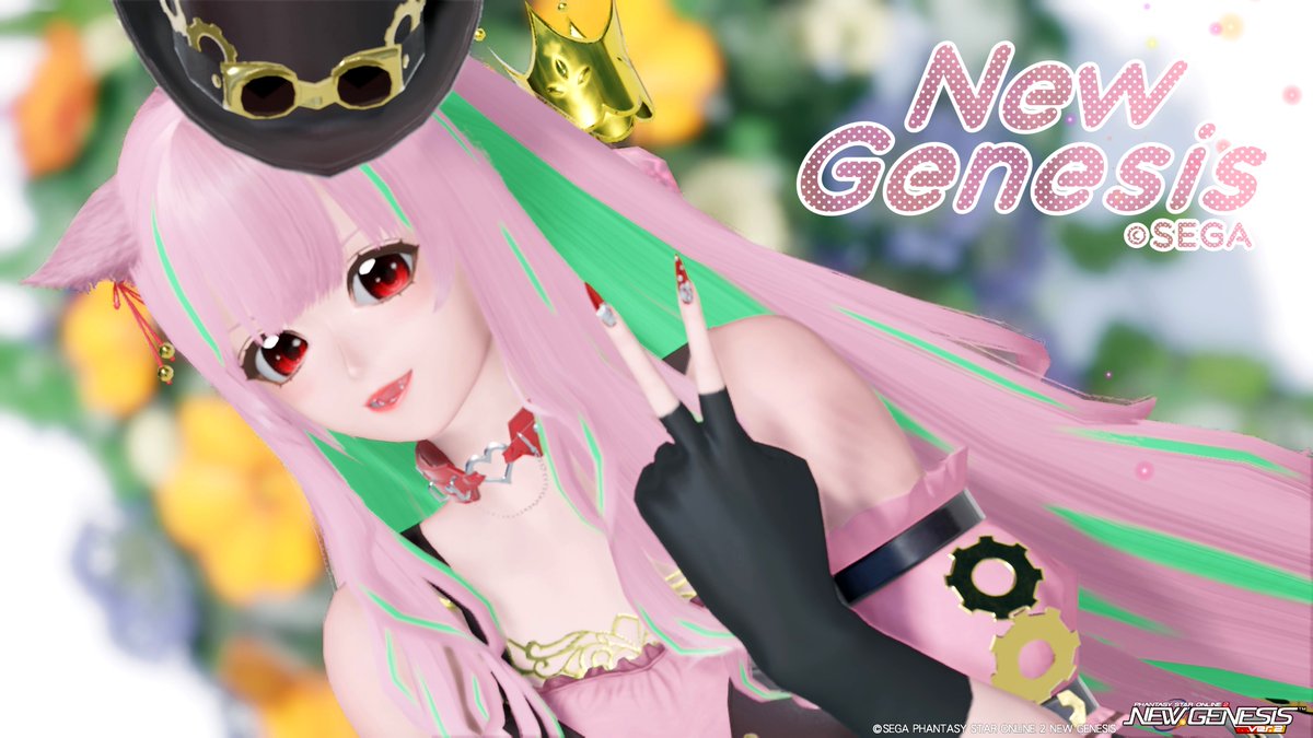 インフルAでした！しばらくゆっくりします😇
お返事とか滞っててすみません😇
 #りずむロゴ 
 #PSO2NGS