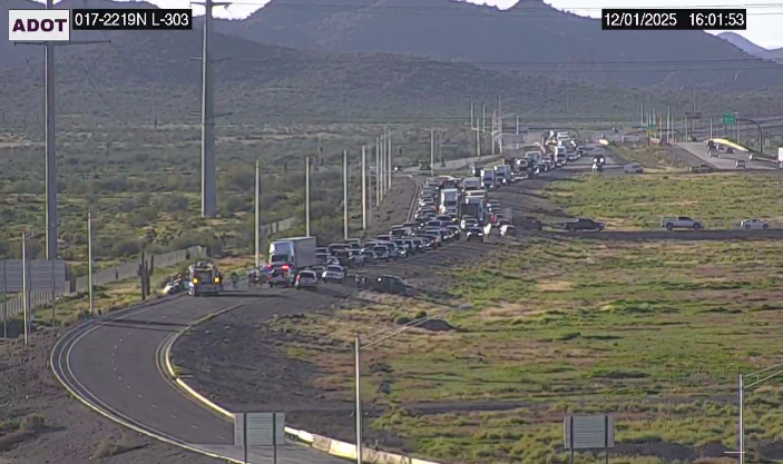 CLOSURE* Loop 303 eastbound is closed near I-17 due to a crash