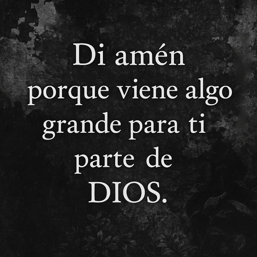 Una Gran bendición! Amén