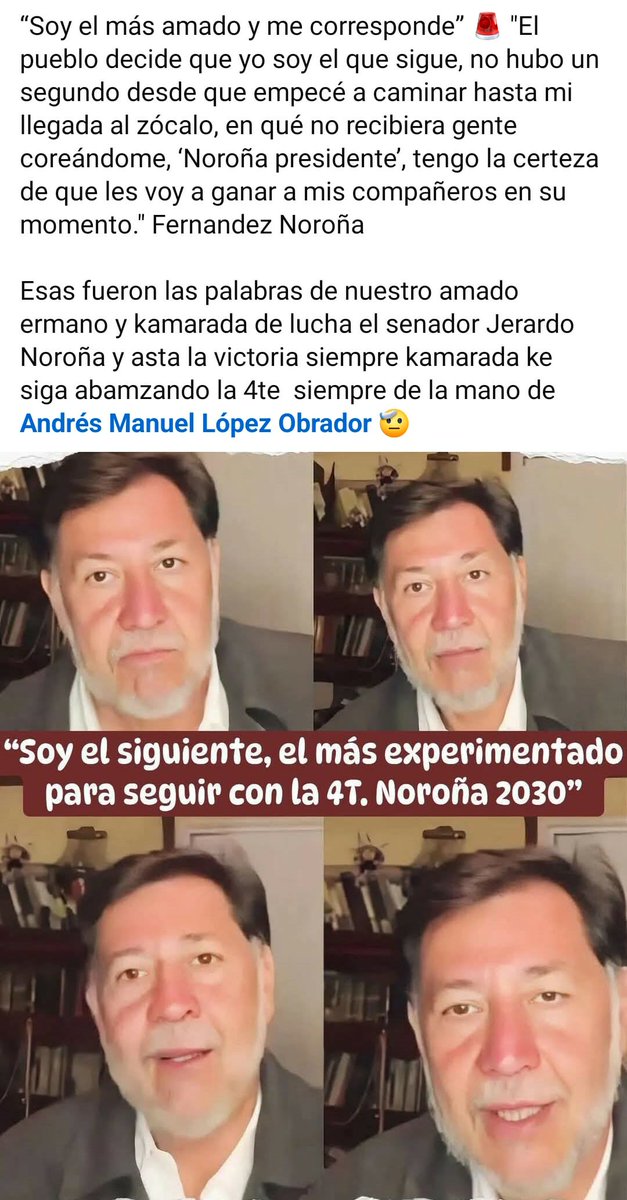 Con esa ortografía, Ahora ya sabemos por qué <a href="/fernandeznorona/">Fernández Noroña</a> y sus fanáticos padecen una condición de mononeuronalidad y problemas cognitivos.