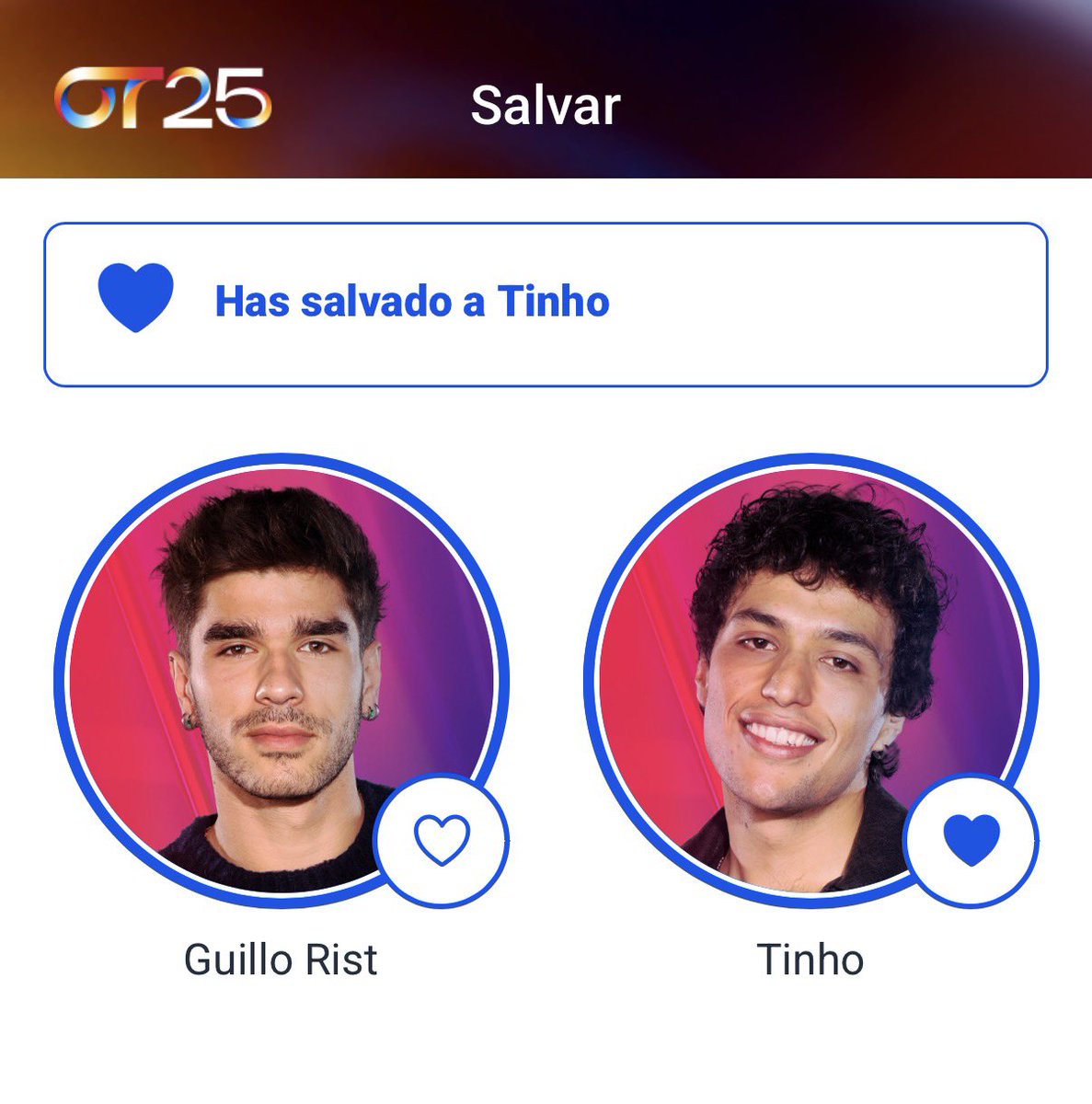 Pongamos un poco de sentido común ante la absurdez que ha sido esta gala. TINHO FINALISTA Y GANADOR. #OTGala11