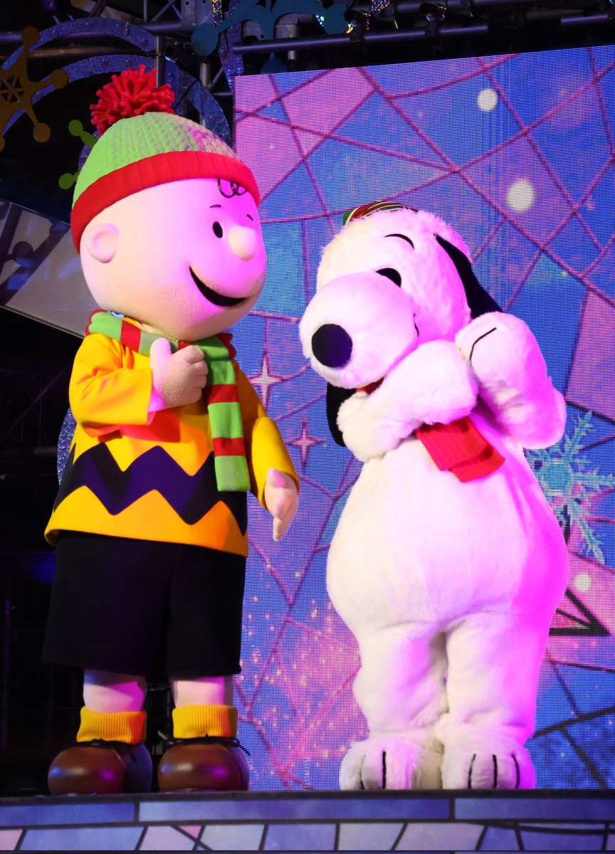 スヌーピーとチャーリー・ブラウン #ライトアップザナイトクリスマス