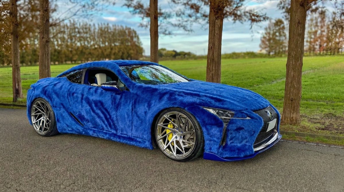 このラッピング出来る業者さん居ますかね？ めっちゃ暖かそう！ #LC500