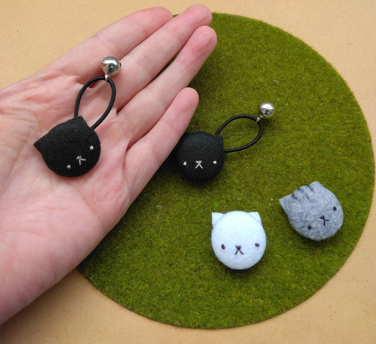 ハンドメイドヘアゴム